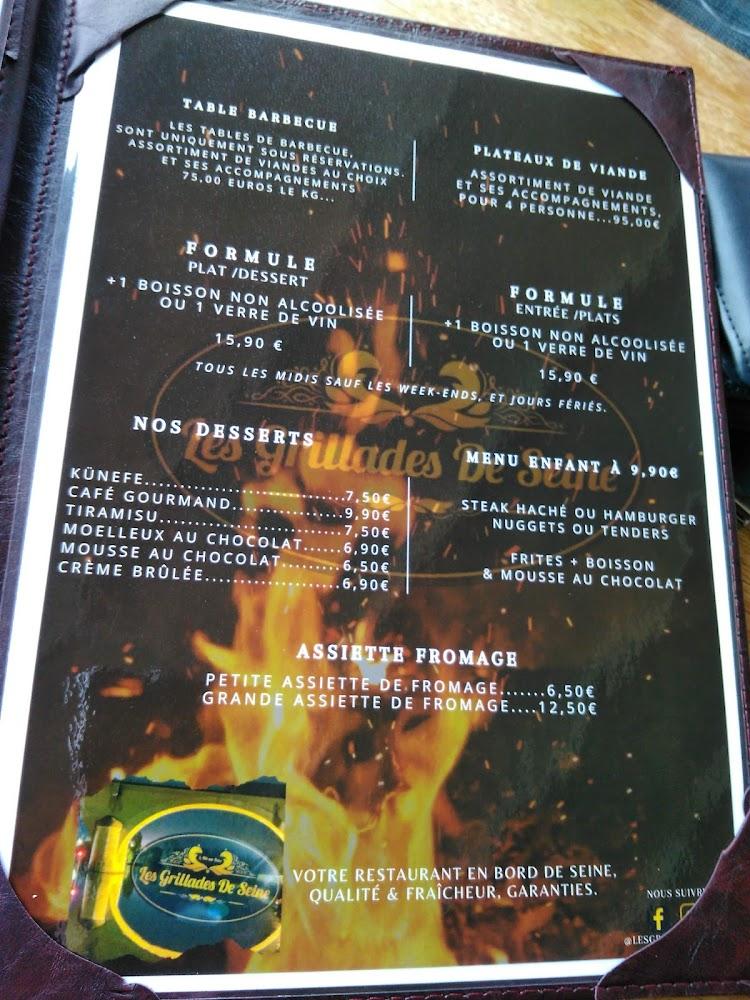 Les Grillades De Seine - Menu Image 4